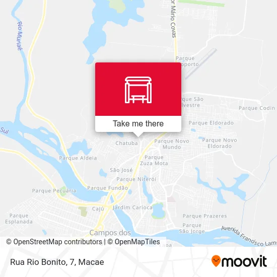 Rua Rio Bonito, 7 map