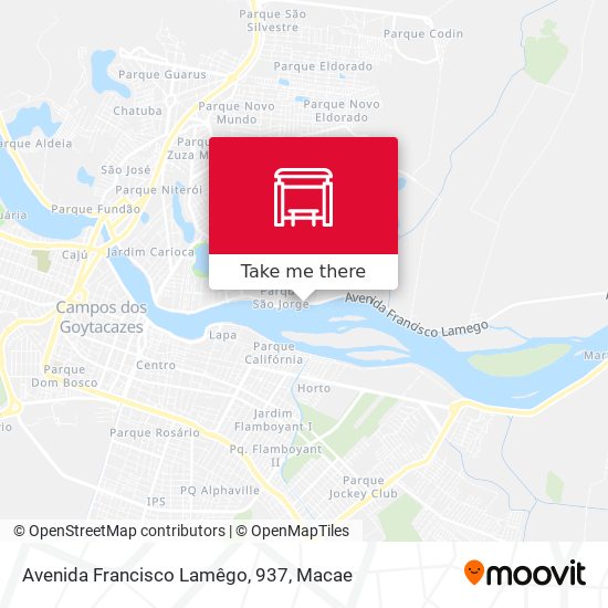 Avenida Francisco Lamêgo, 937 map