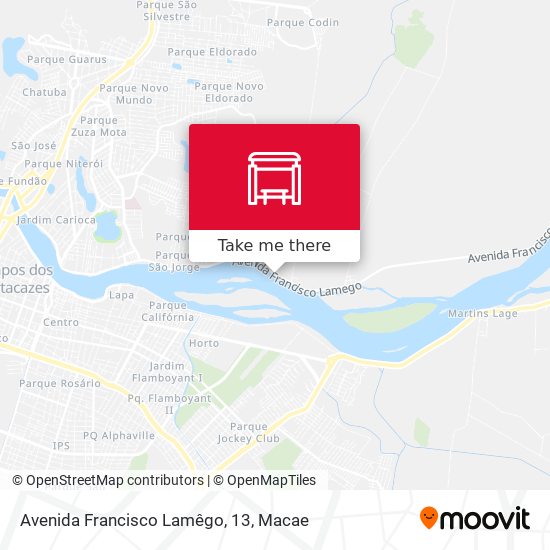 Avenida Francisco Lamêgo, 13 map