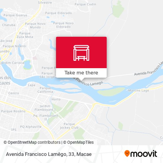 Avenida Francisco Lamêgo, 33 map