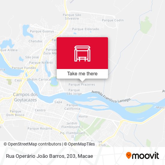 Rua Operário João Barros, 203 map