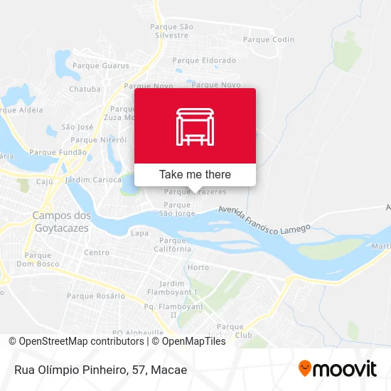 Rua Olímpio Pinheiro, 57 map