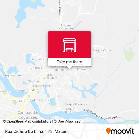 Rua Cidade De Lima, 173 map