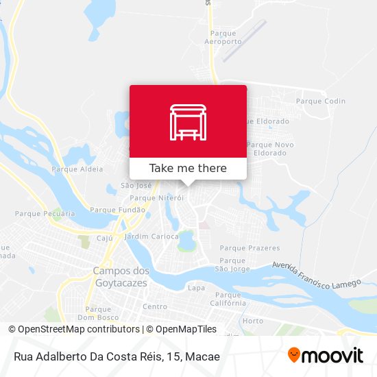 Rua Adalberto Da Costa Réis, 15 map