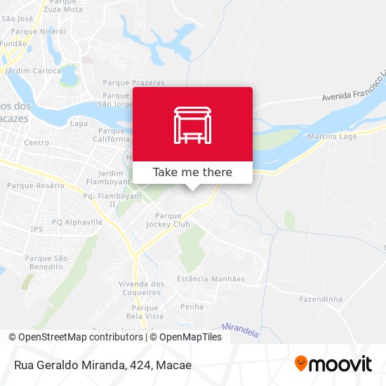 Rua Geraldo Miranda, 424 map