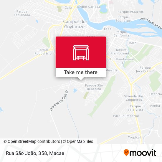 Rua São João, 358 map