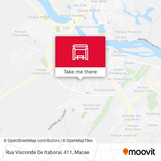 Rua Visconde De Itaboraí, 411 map
