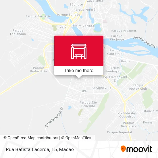 Rua Batista Lacerda, 15 map