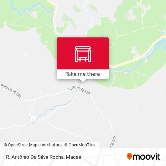 R. Antônio Da Silva Rocha map