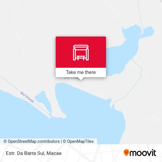 Estr. Da Barra Sul map