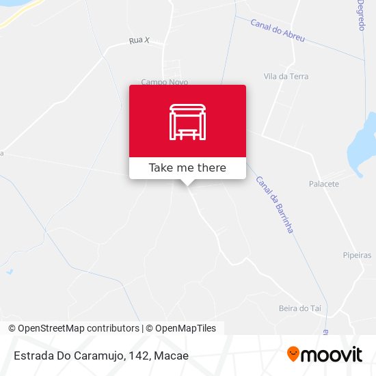 Estrada Do Caramujo, 142 map