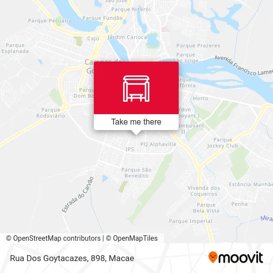 Rua Dos Goytacazes, 898 map