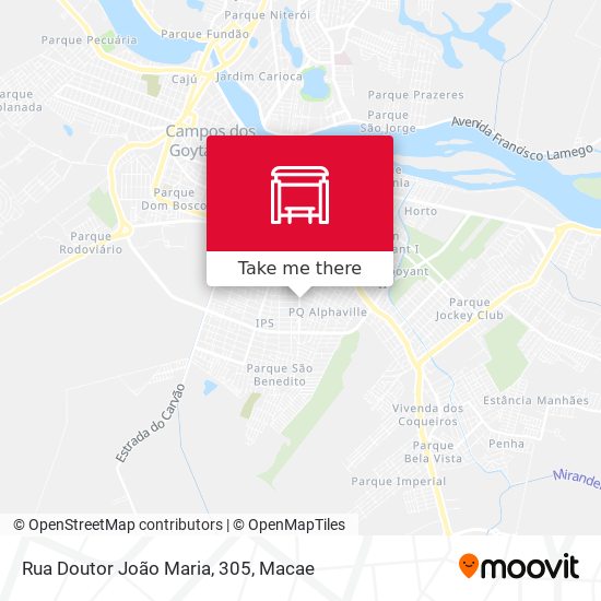 Rua Doutor João Maria, 305 map