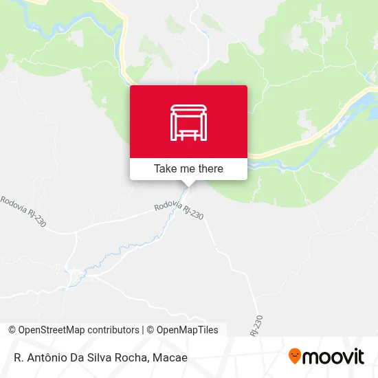 R. Antônio Da Silva Rocha map