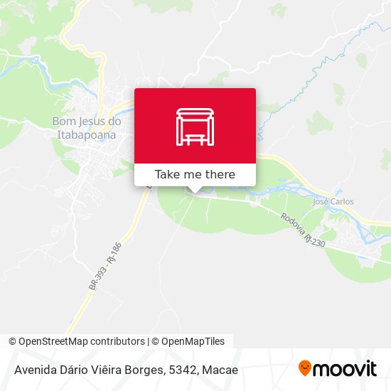 Avenida Dário Viêira Borges, 5342 map