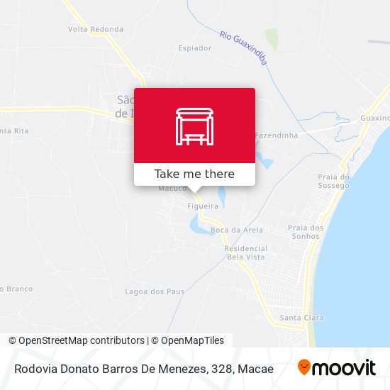 Rodovia Donato Barros De Menezes, 328 map