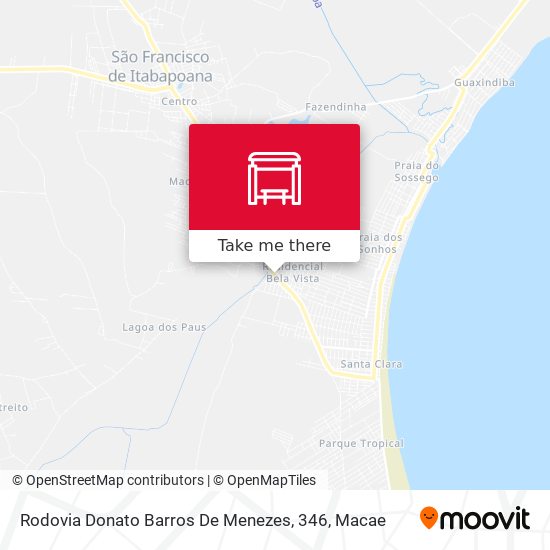 Rodovia Donato Barros De Menezes, 346 map