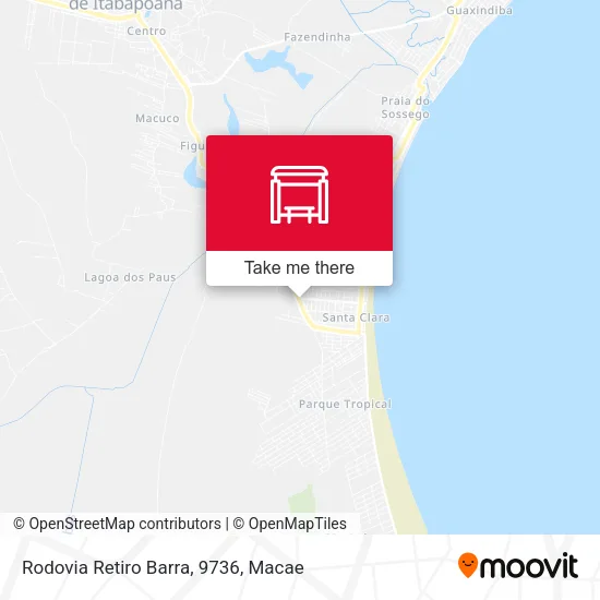 Rodovia Retiro Barra, 9736 map