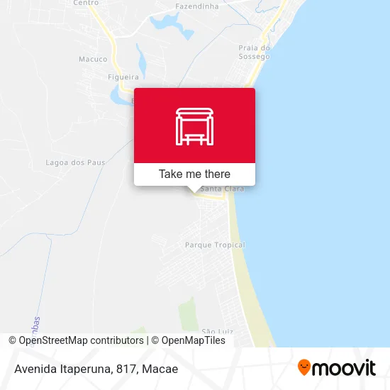 Avenida Itaperuna, 817 map