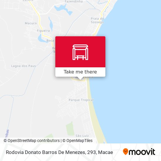 Rodovia Donato Barros De Menezes, 293 map