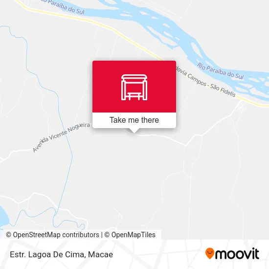 Estr. Lagoa De Cima map