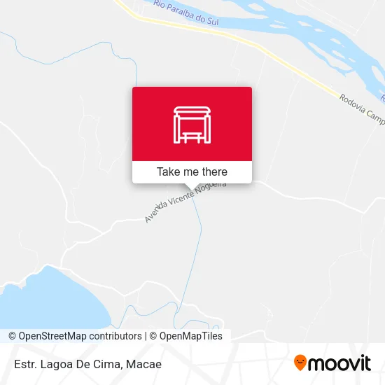 Estr. Lagoa De Cima map