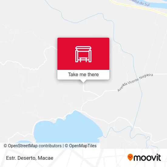 Estr. Deserto map