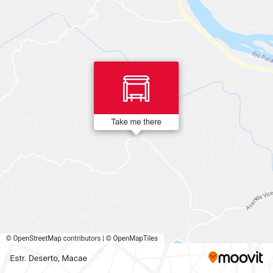 Estr. Deserto map