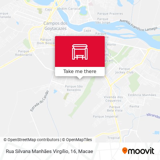 Rua Silvana Manhães Virgílio, 16 map