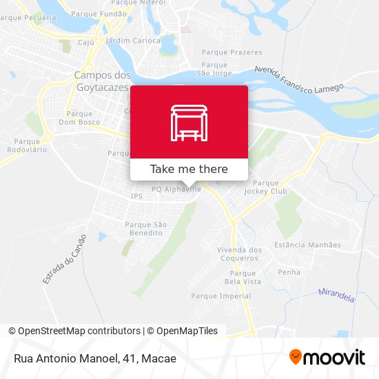 Rua Antonio Manoel, 41 map