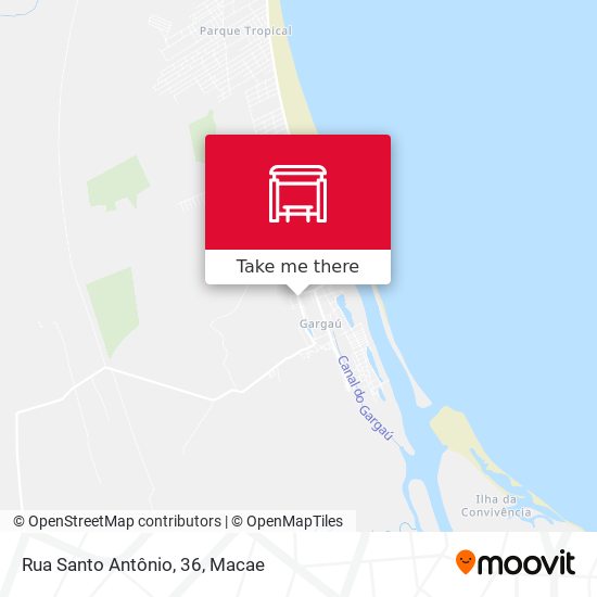 Rua Santo Antônio, 36 map