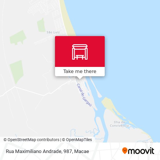 Rua Maximiliano Andrade, 987 map