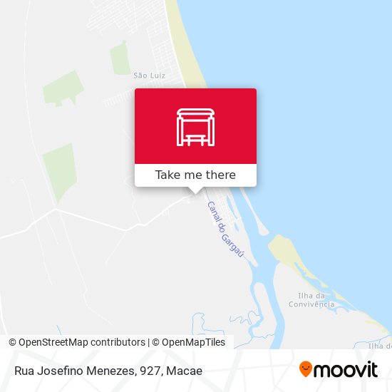 Rua Josefino Menezes, 927 map