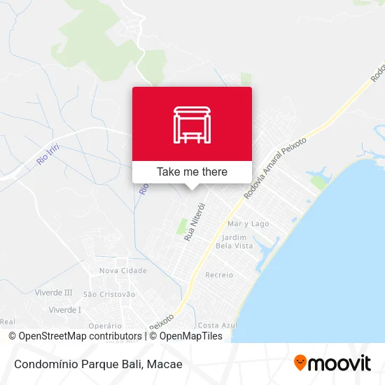 Condomínio Parque Bali map