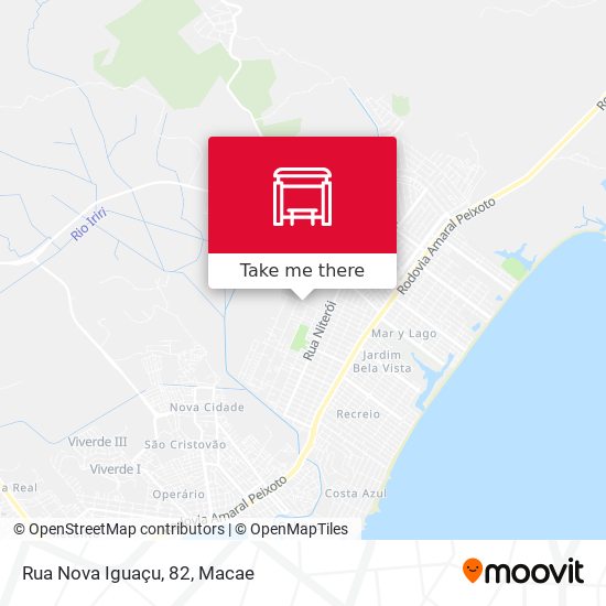 Rua Nova Iguaçu, 82 map