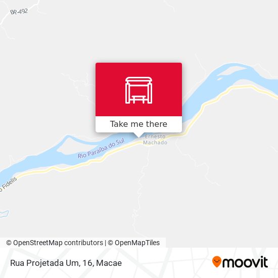 Rua Projetada Um, 16 map