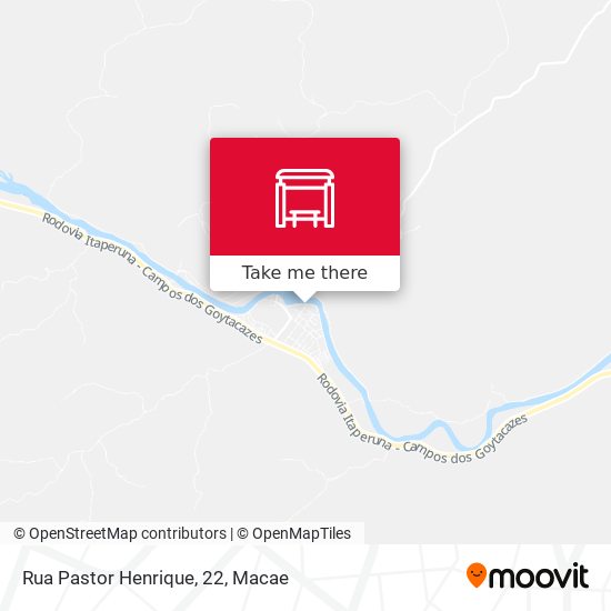 Mapa Rua Pastor Henrique, 22