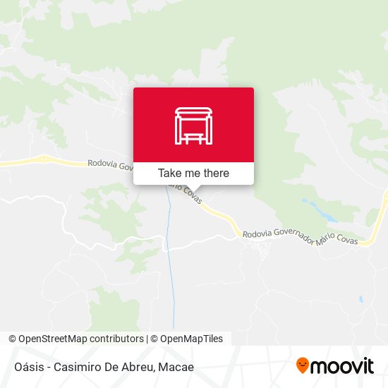 Oásis - Casimiro De Abreu map