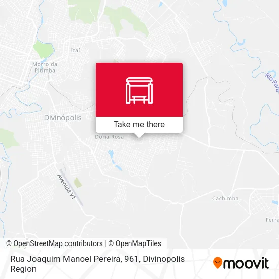 Rua Joaquim Manoel Pereira, 961 map