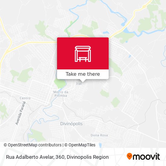 Rua Adalberto Avelar, 360 map
