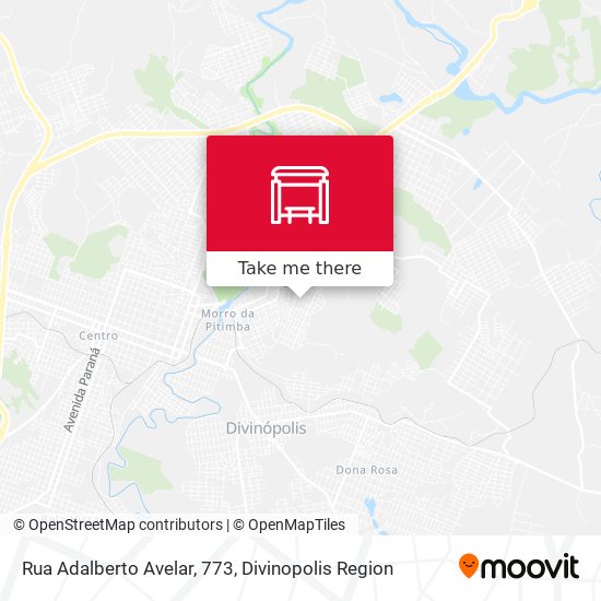 Rua Adalberto Avelar, 773 map