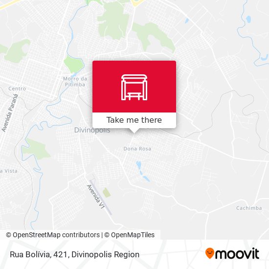 Rua Bolívia, 421 map
