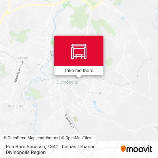 Rua Bom Sucesso, 1341 | Linhas Urbanas map