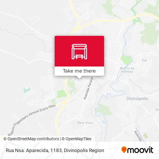 Rua Nsa. Aparecida, 1183 map