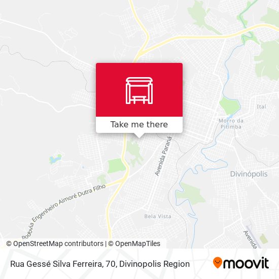 Rua Gessé Silva Ferreira, 70 map