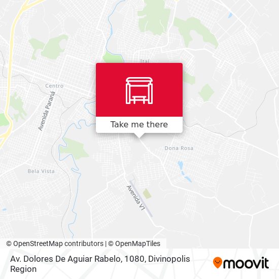 Mapa Av. Dolores De Aguiar Rabelo, 1080