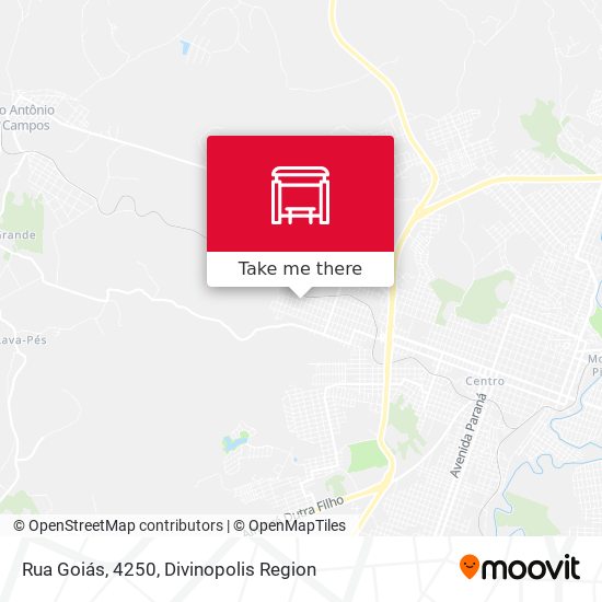 Rua Goiás, 4250 map