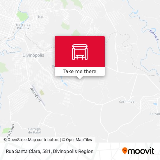 Rua Santa Clara, 581 map
