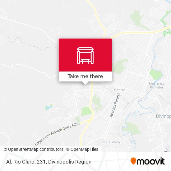 Al. Rio Claro, 231 map