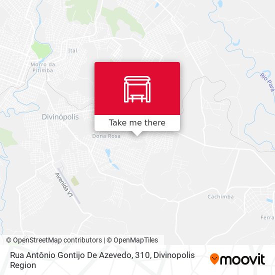 Rua Antônio Gontijo De Azevedo, 310 map